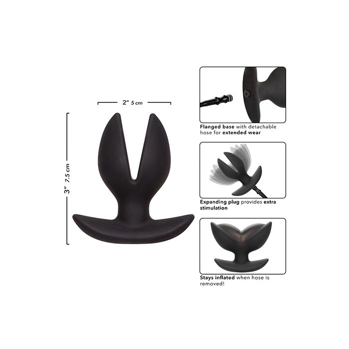 Expandable Silicone Inflatable Anal Plug