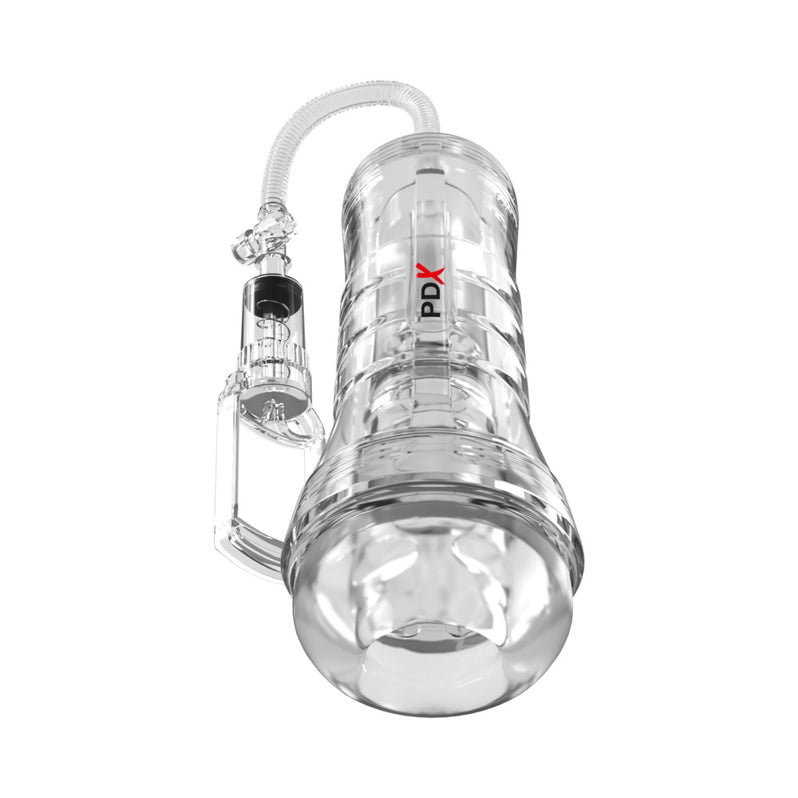 PDX Elite ViewTube Vac XXL See-Thru Pump Stroker