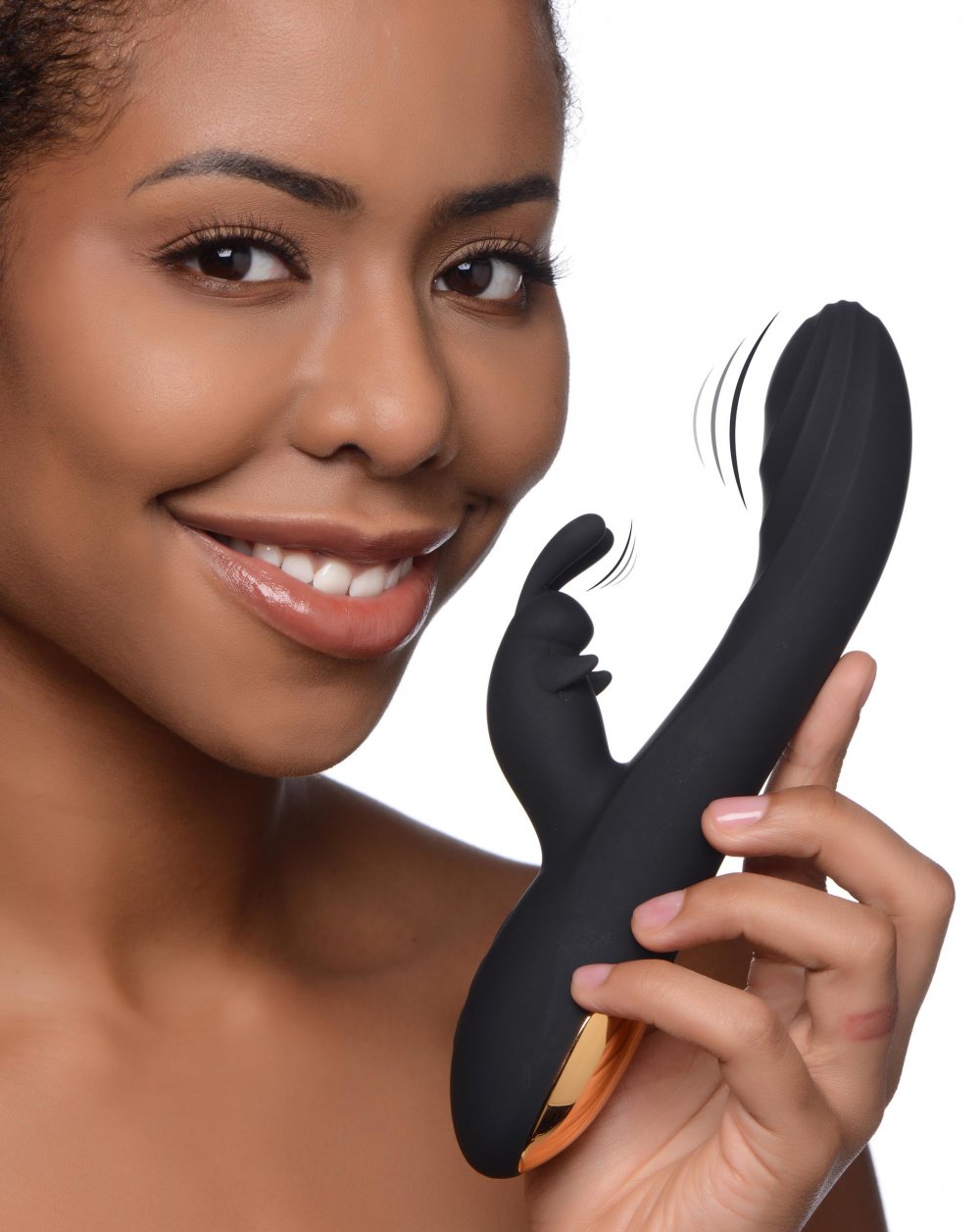 Power Bunnies Cuddles 10X Silicone Rabbit Vibrator