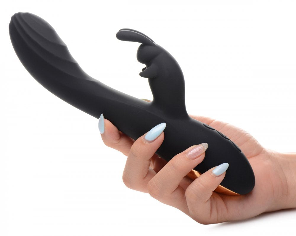 Power Bunnies Cuddles 10X Silicone Rabbit Vibrator