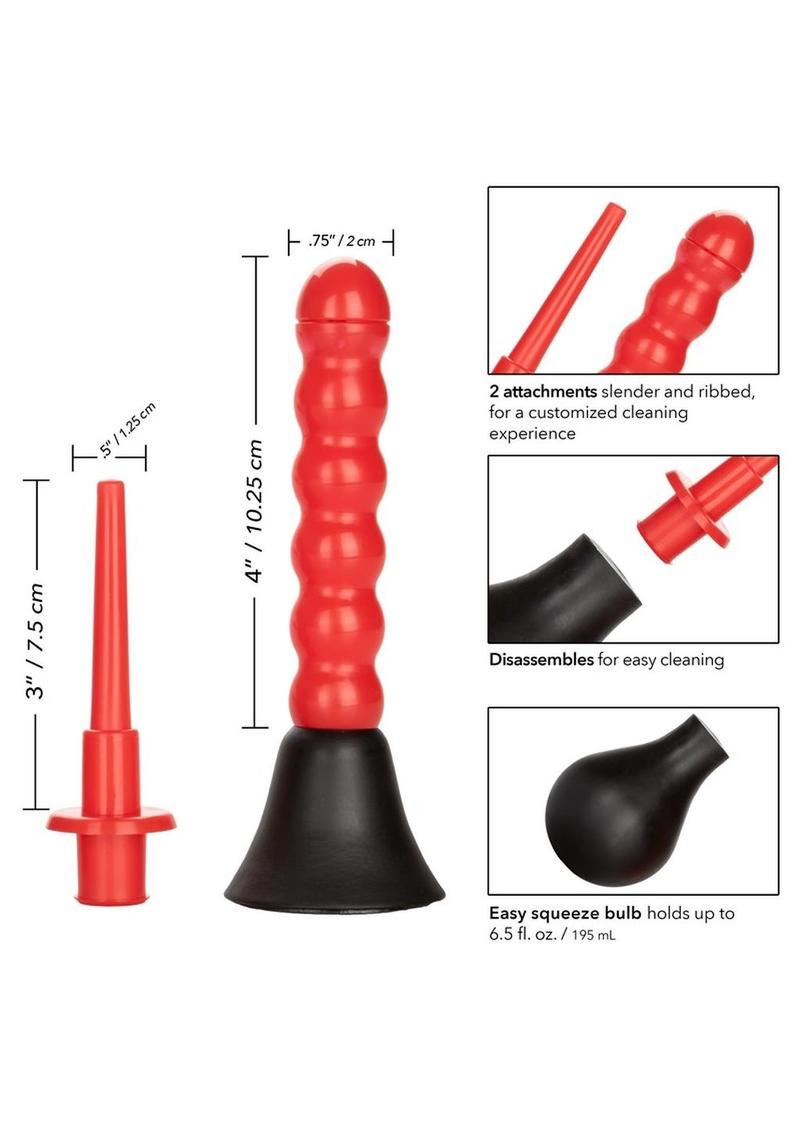 CalExotics COLT Anal Douche Beaded Cleaning Kit