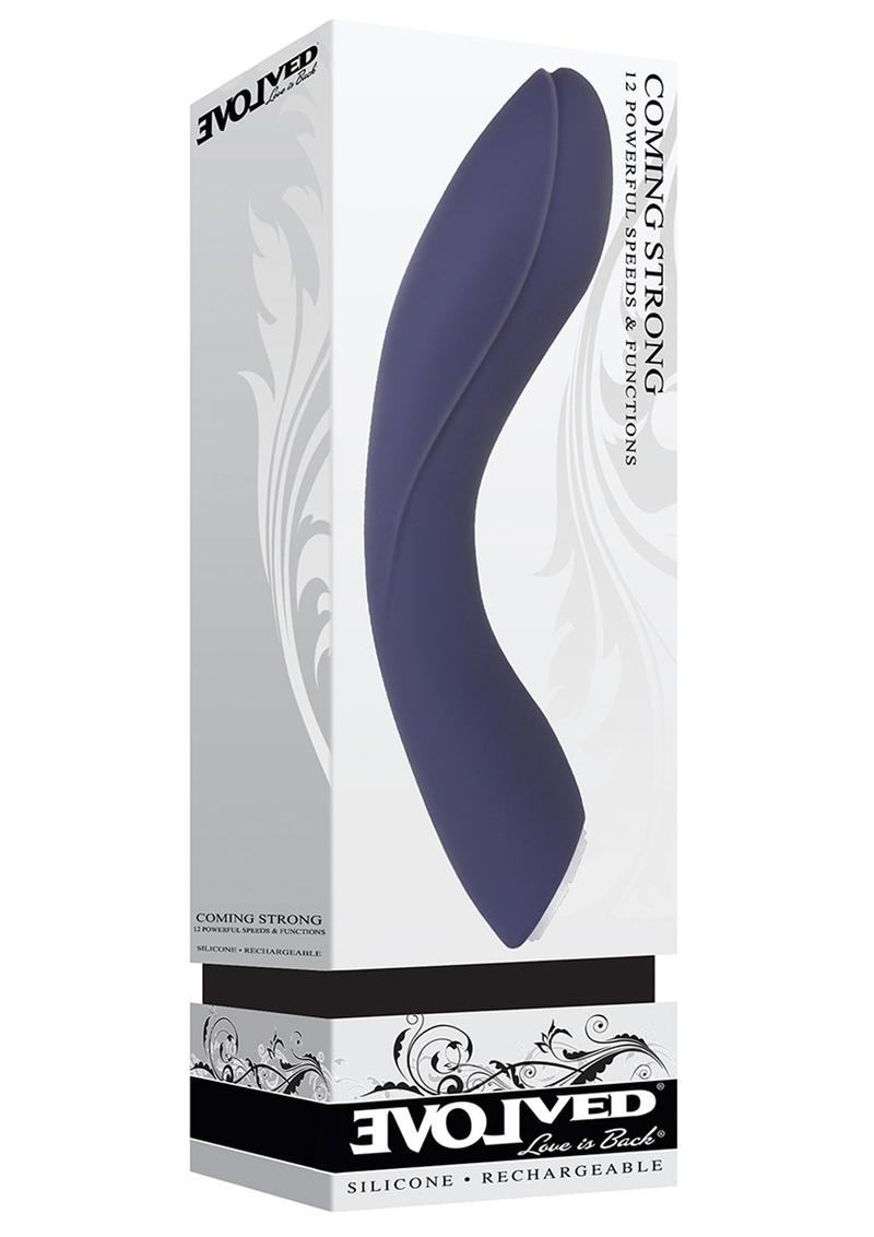 Evolved Coming Strong Silicone Vibrator