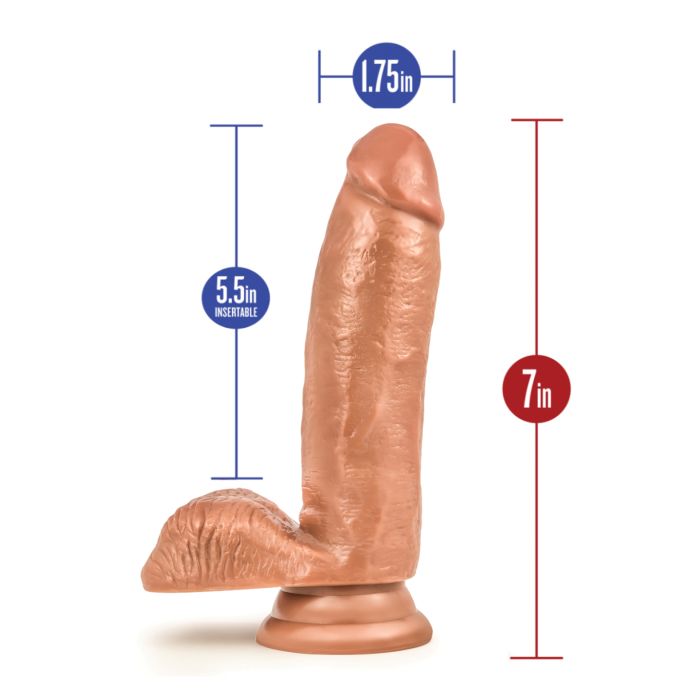 Coverboy Manny The Fireman 7" Dildo - Latin