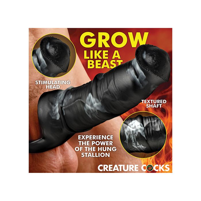 Creature Cocks Stallion 1.5" Silicone Penis Extension