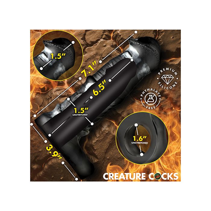 Creature Cocks Stallion 1.5" Silicone Penis Extension