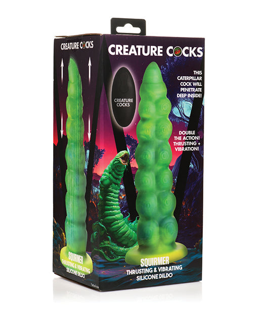 Creature Cocks Squirmer Thrusting & Vibrating Dildo