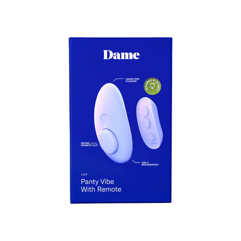 Dame Lay Panty Vibe with Remote Control