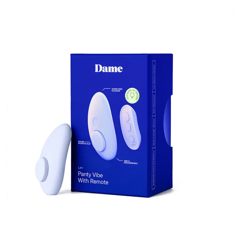 Dame Lay Panty Vibe with Remote Control