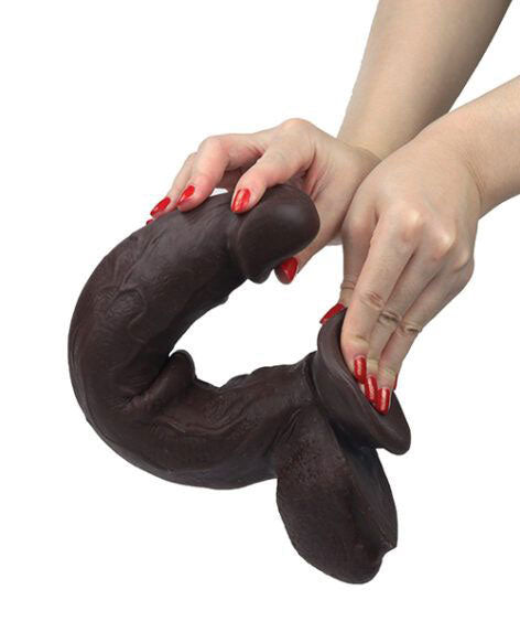 Get Lucky Real Skin 12" Dual Layer Dildo