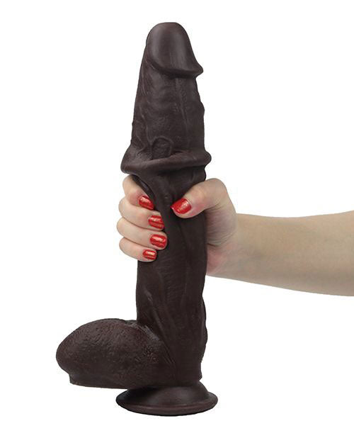 Get Lucky Real Skin 12" Dual Layer Dildo