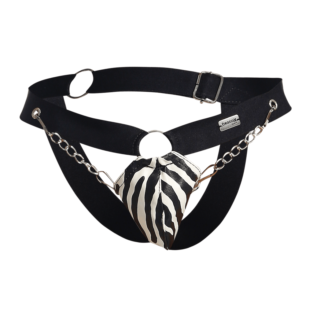 DNGEON Chain Jockstrap Animal