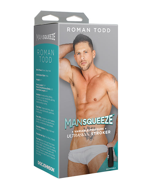 Man Squeeze Roman Todd Ass Stroker