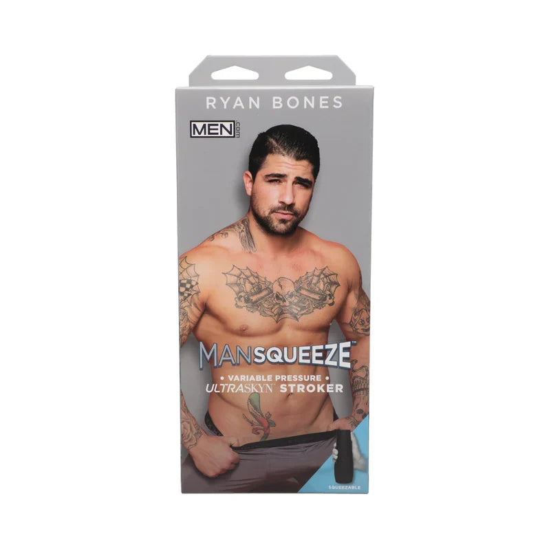 Man Squeeze Ryan Bones Ass Stroker