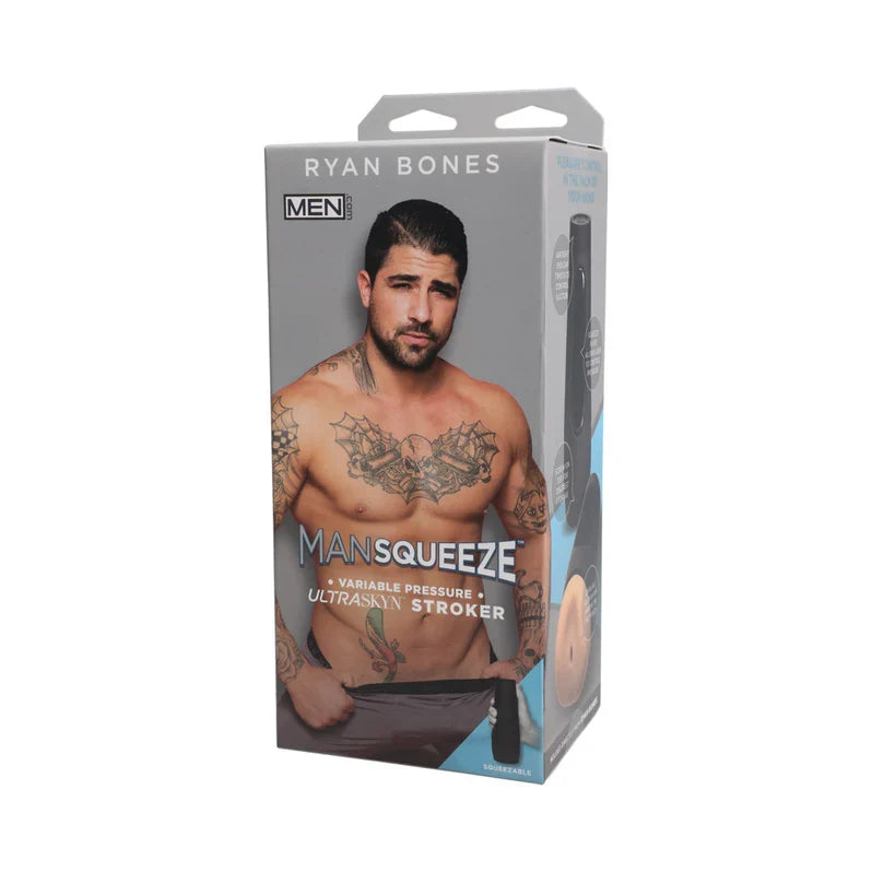 Man Squeeze Ryan Bones Ass Stroker