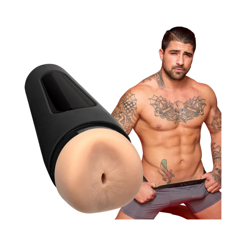 Man Squeeze Ryan Bones Ass Stroker