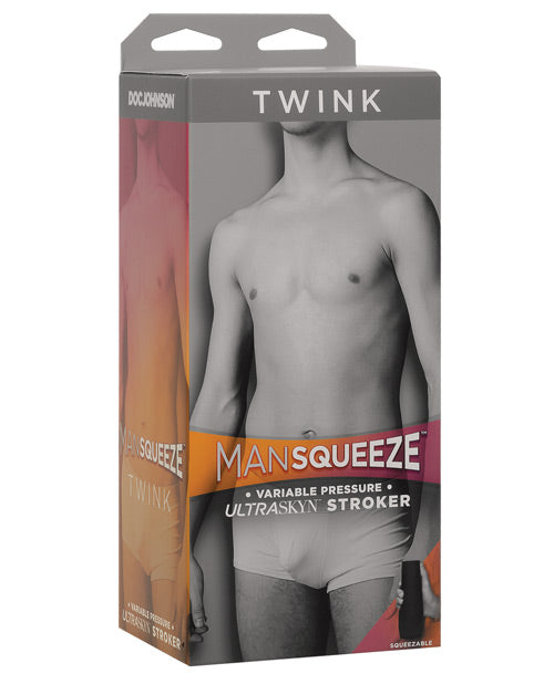 Man Squeeze Twink Ass Stroker