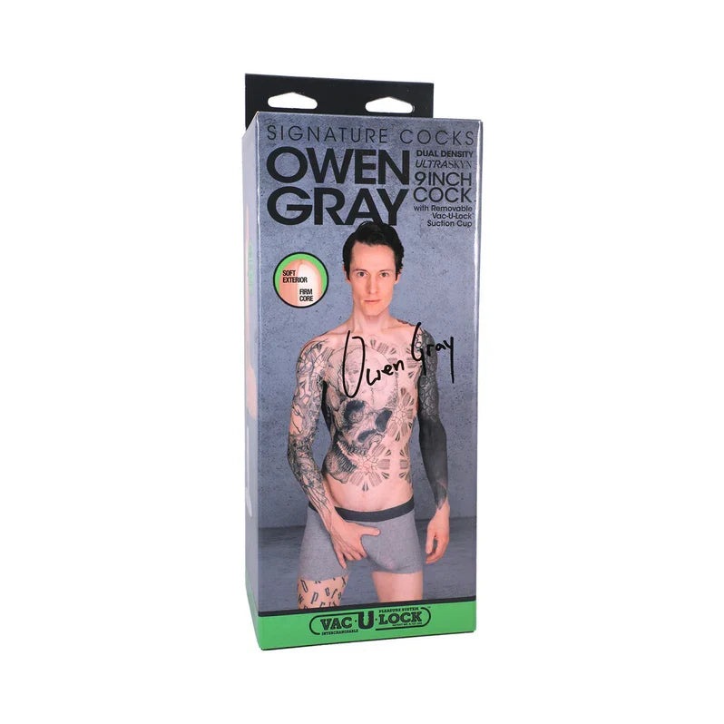 Owen Grey Signature Cocks 8" Realistic Dildo