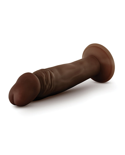 Dr. Skin Plus 6" Poseable Dildo - Chocolate