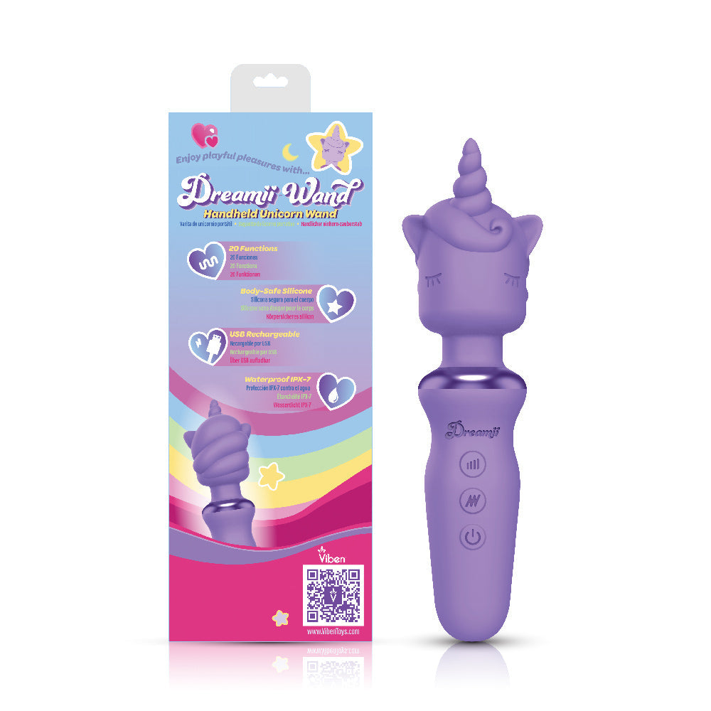 Viben Dreamii Wand Handheld Unicorn Wand Vibrator