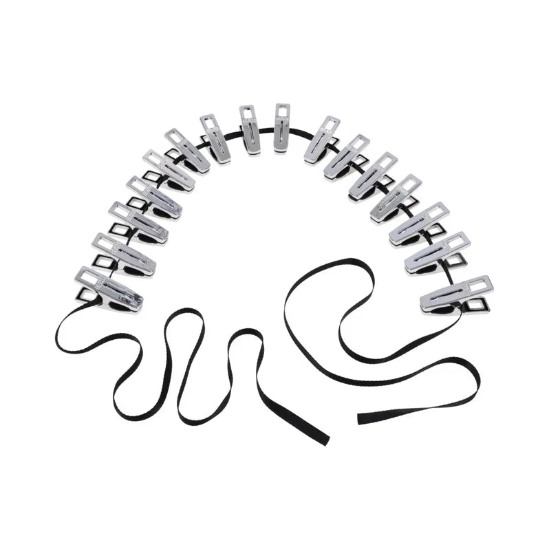 Edge Body Zipper Clothes Pins – Adjustable Sensory Sensation Set