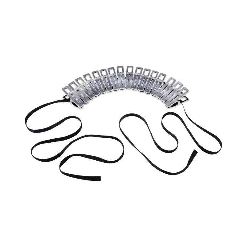 Edge Body Zipper Clothes Pins – Adjustable Sensory Sensation Set