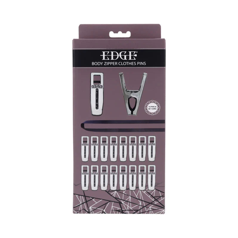 Edge Body Zipper Clothes Pins – Adjustable Sensory Sensation Set