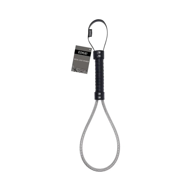 Edge Metal Loop Spanker – Stinging Impact & Secure Control