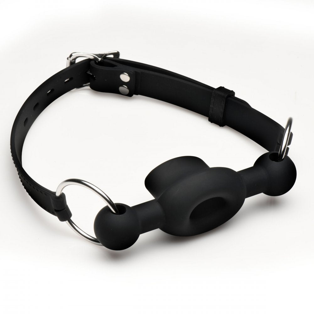 Master Series Forced Silicone Feeding Gag