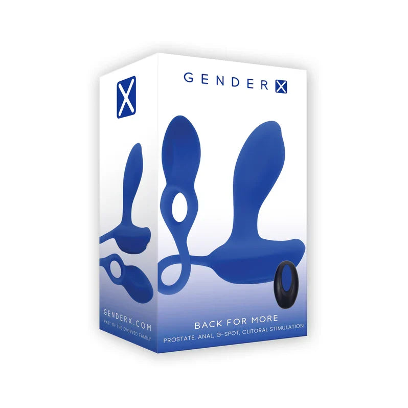 GenderX Back For More Wearable Multi-Stimulator: Prostate, G-Spot, and Anal Play