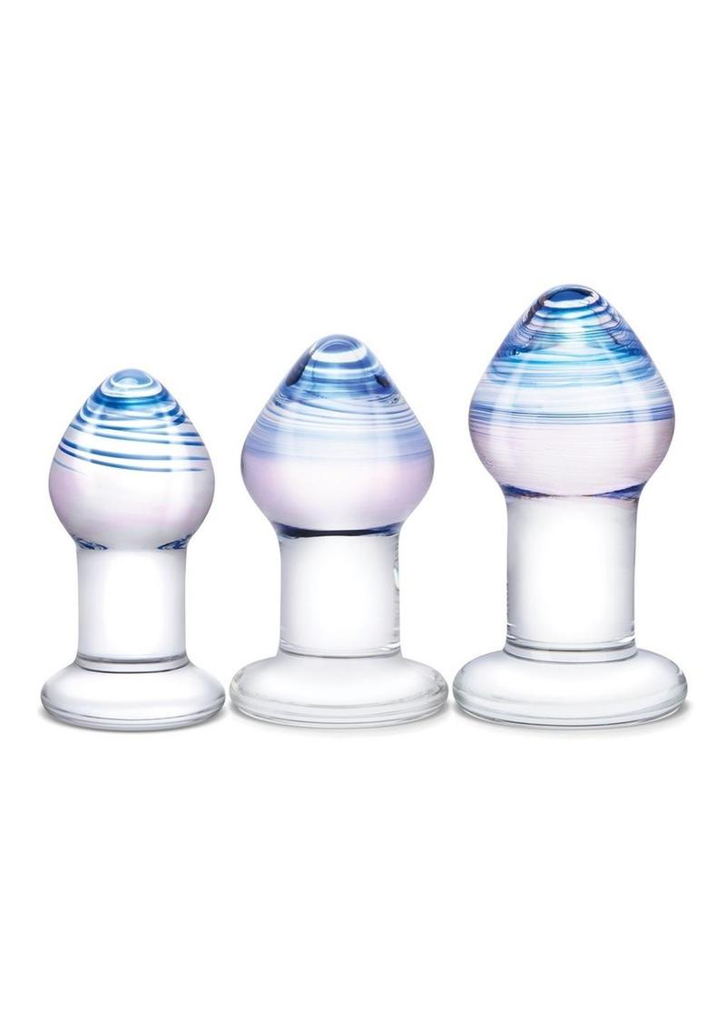 Gläs Pleasure Droplets Glass Anal Training Kit