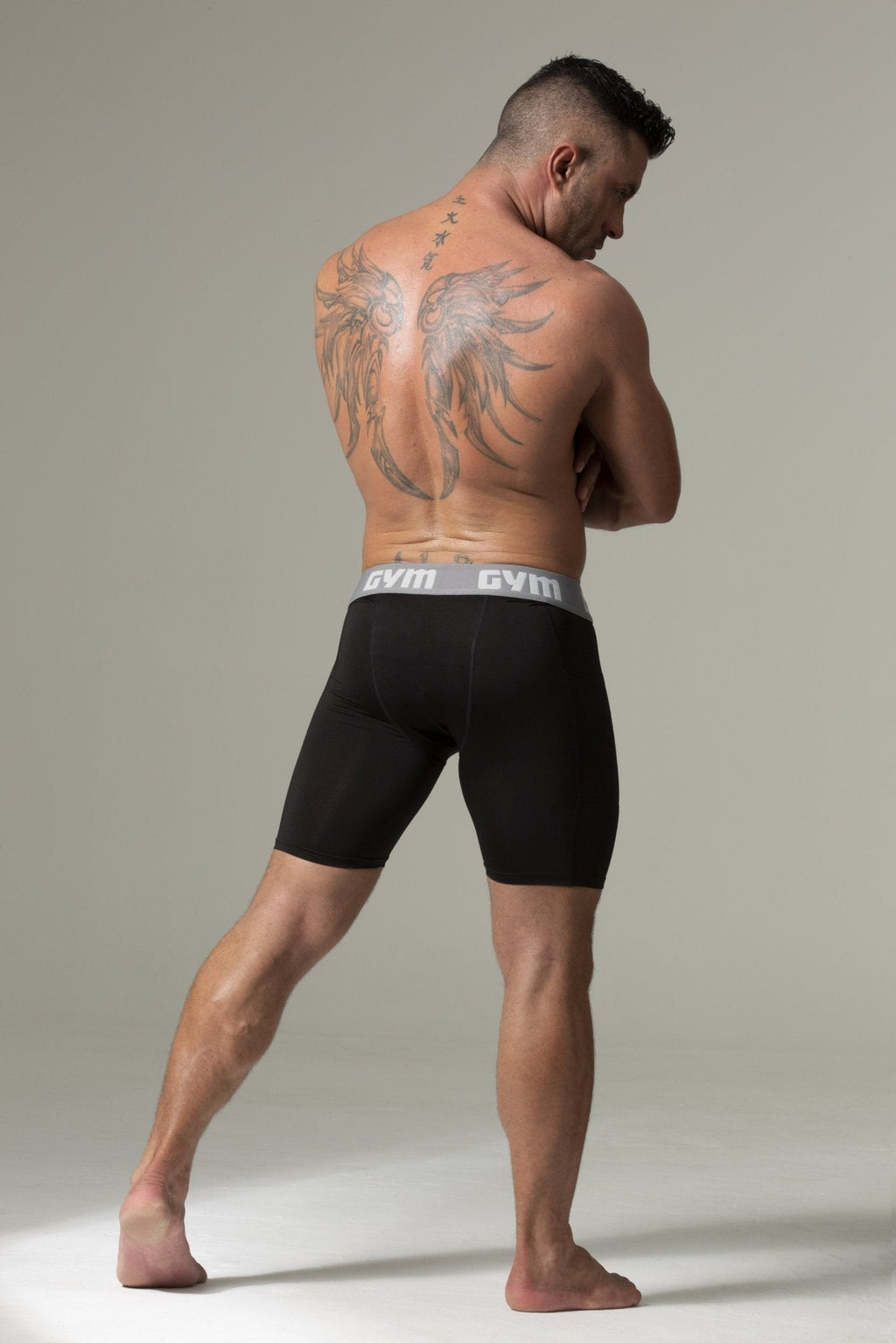 GYM Compression Short with Hard Cup Included
