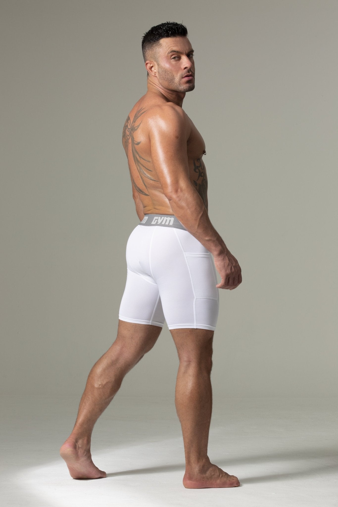 GYM Compression Short with Hard Cup Included