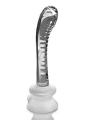 Icicles Hand Blown Glass Massager Bendable G-Spot Wand