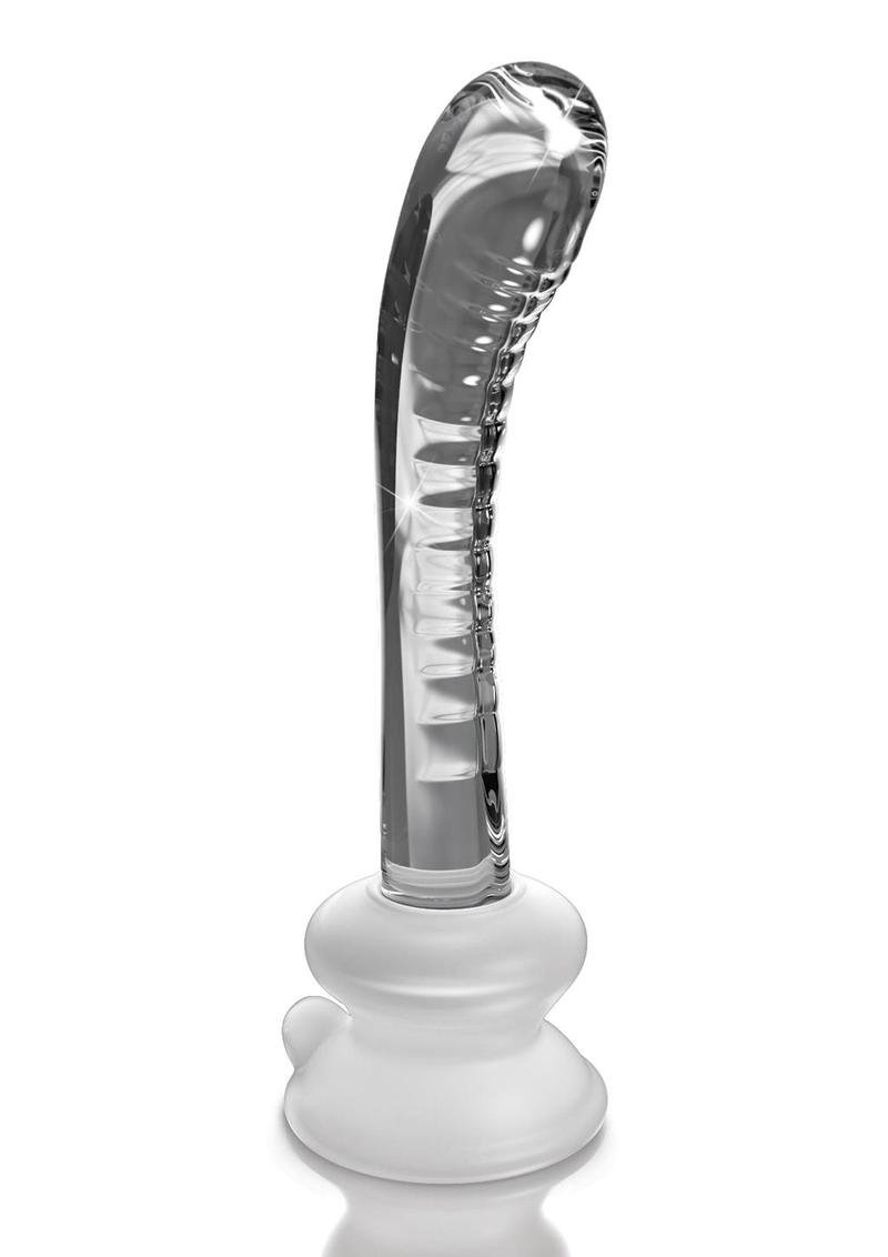 Icicles Hand Blown Glass Massager Bendable G-Spot Wand
