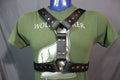 Classic Black Extended X Harness, Soft Leather Strapping