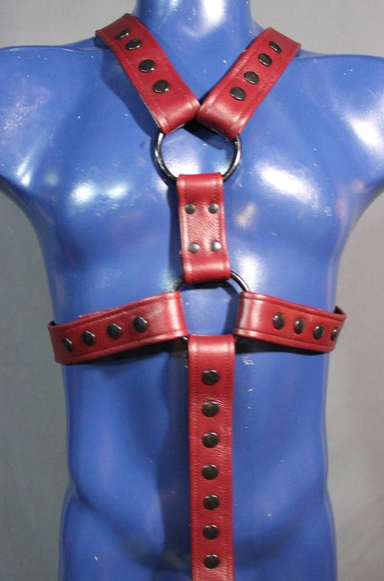 Classic Extended X Harness with Cockring Strap