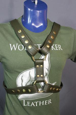 Classic Extended X Harness with Cockring Strap