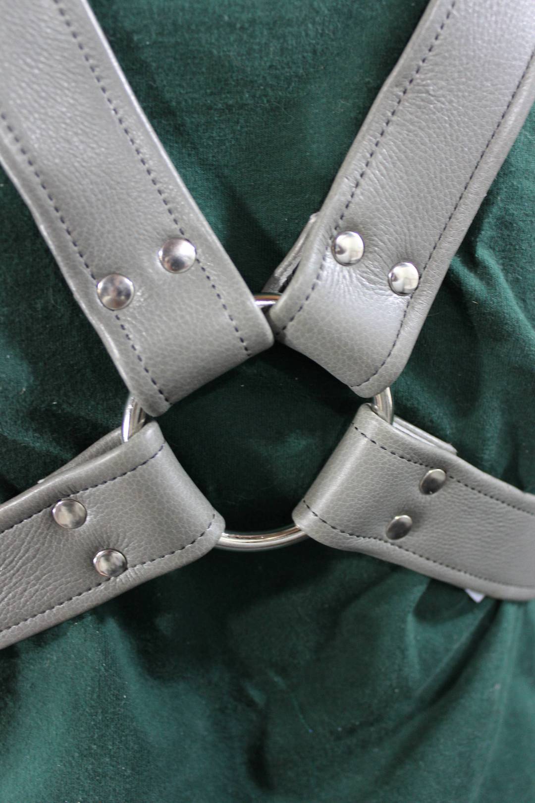 Classic Extended X Harness with Cockring Strap