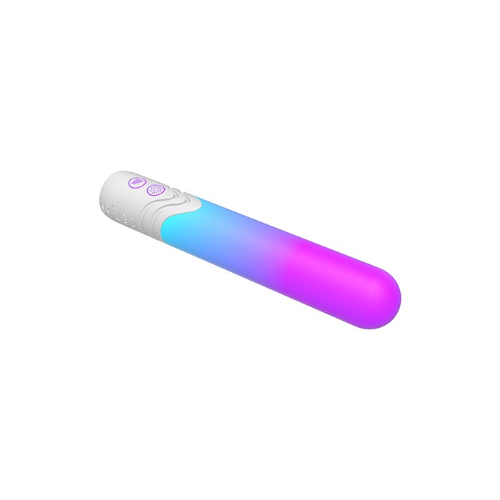 Illumination THE Bullet by Paradise: App-Controlled RGB Waterproof Vibrator