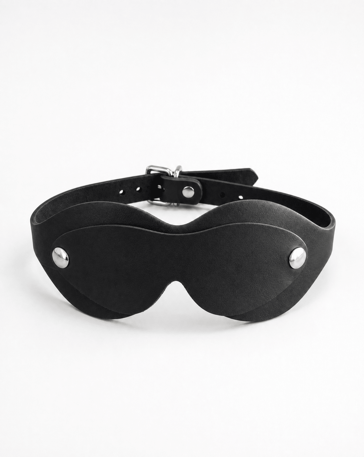 Italian Leather PEEKABOO Blindfold