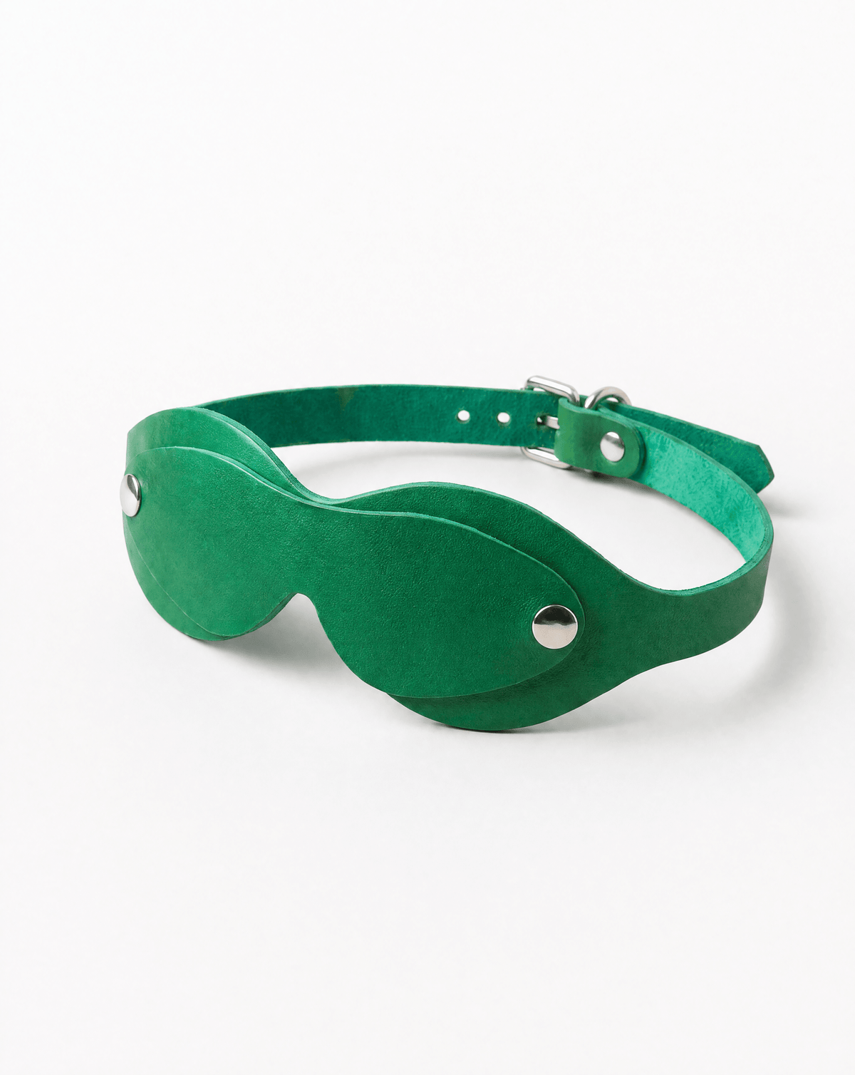 Italian Leather PEEKABOO Blindfold