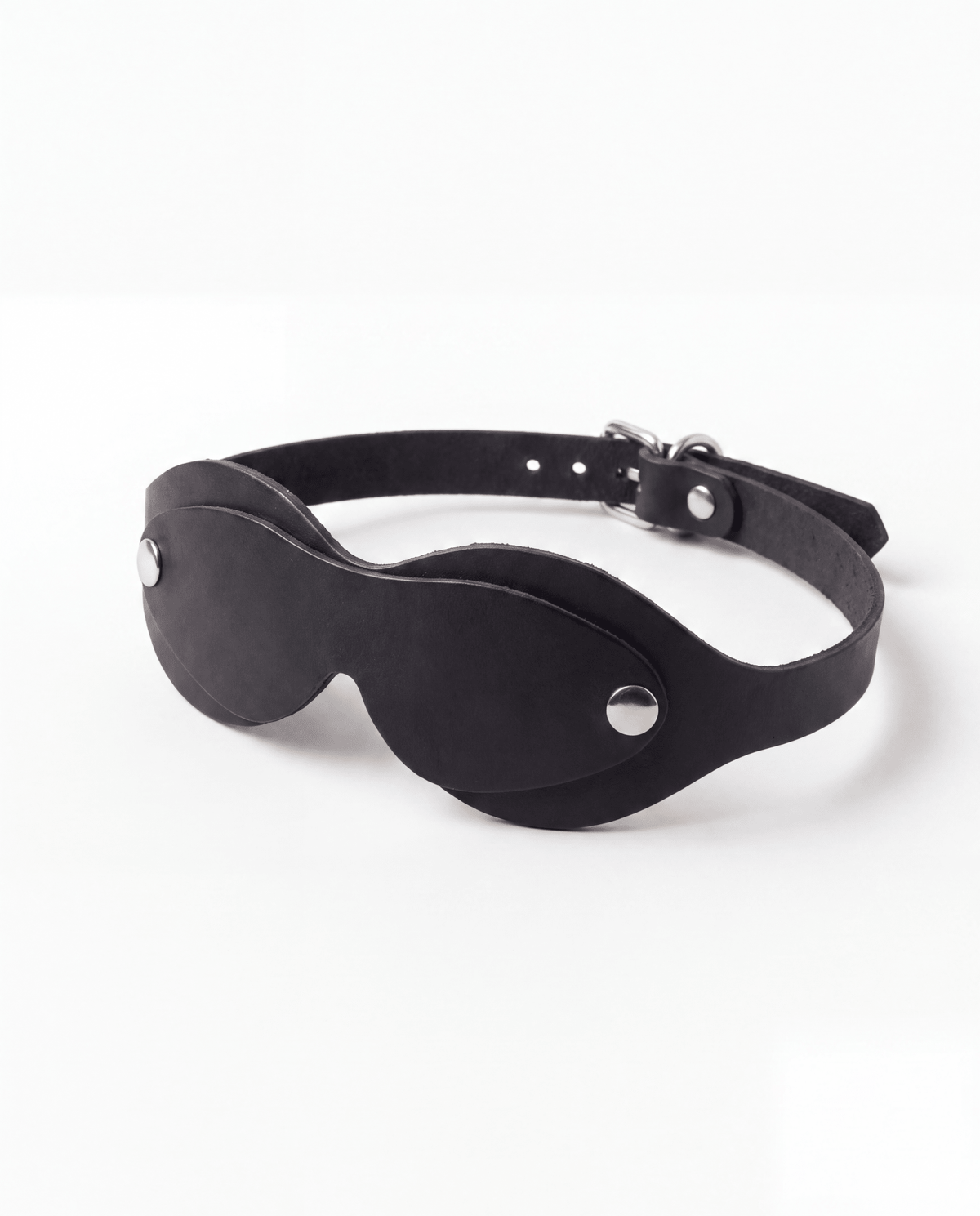 Italian Leather PEEKABOO Blindfold
