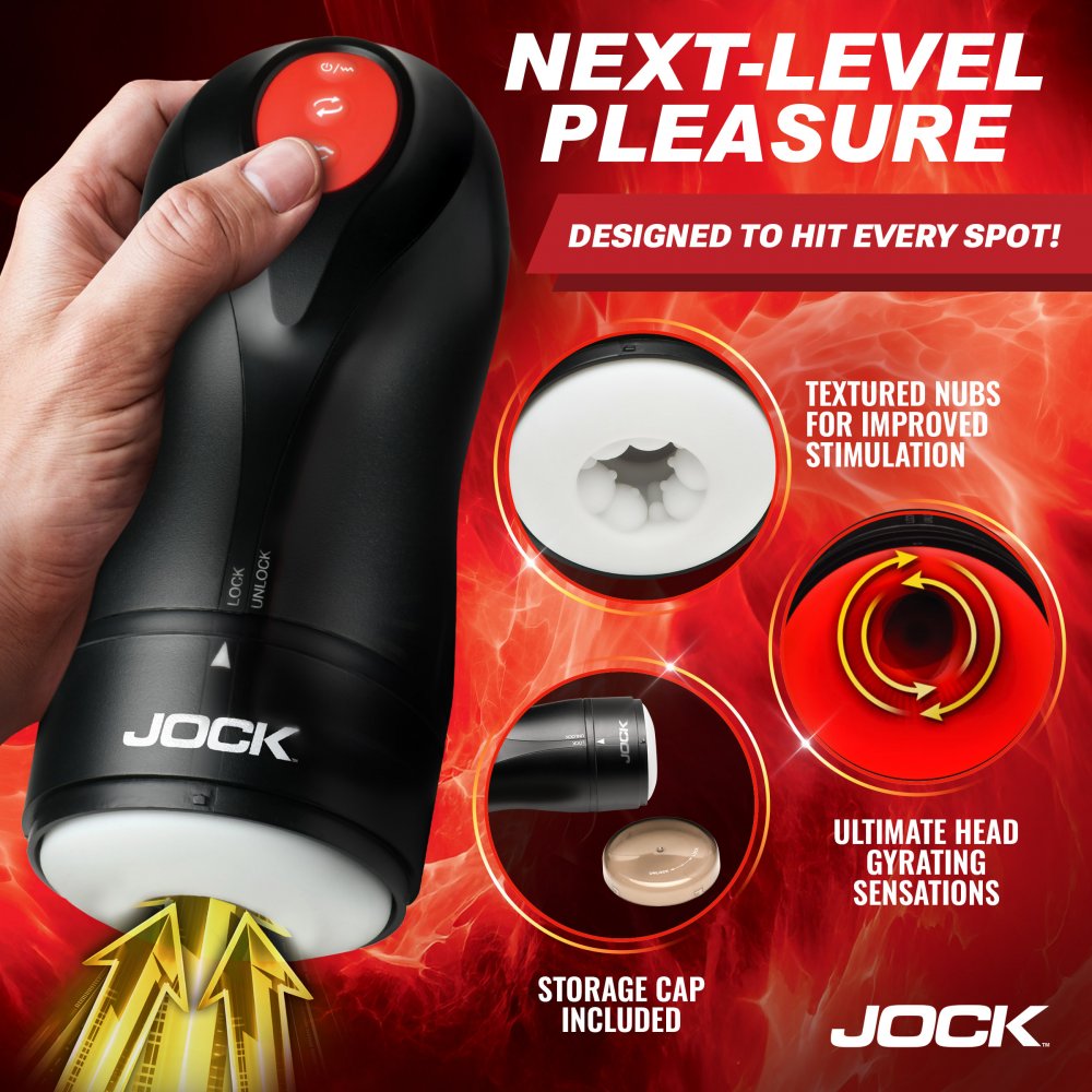 JOCK Advanced Gyroblast Rechargeable Masturbator