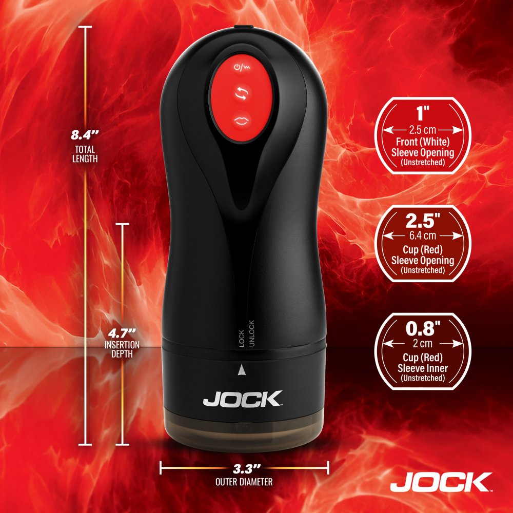 JOCK Advanced Gyroblast Rechargeable Masturbator