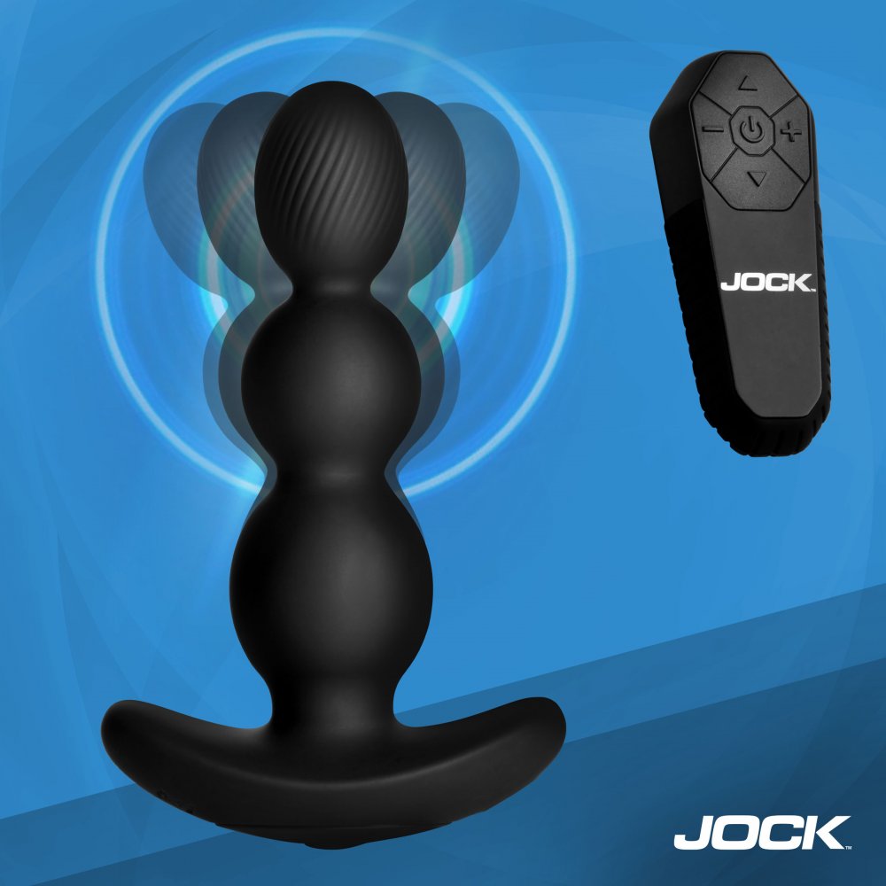 JOCK Enhancers Gyro-X Gyrating and Vibrating Butt Plug