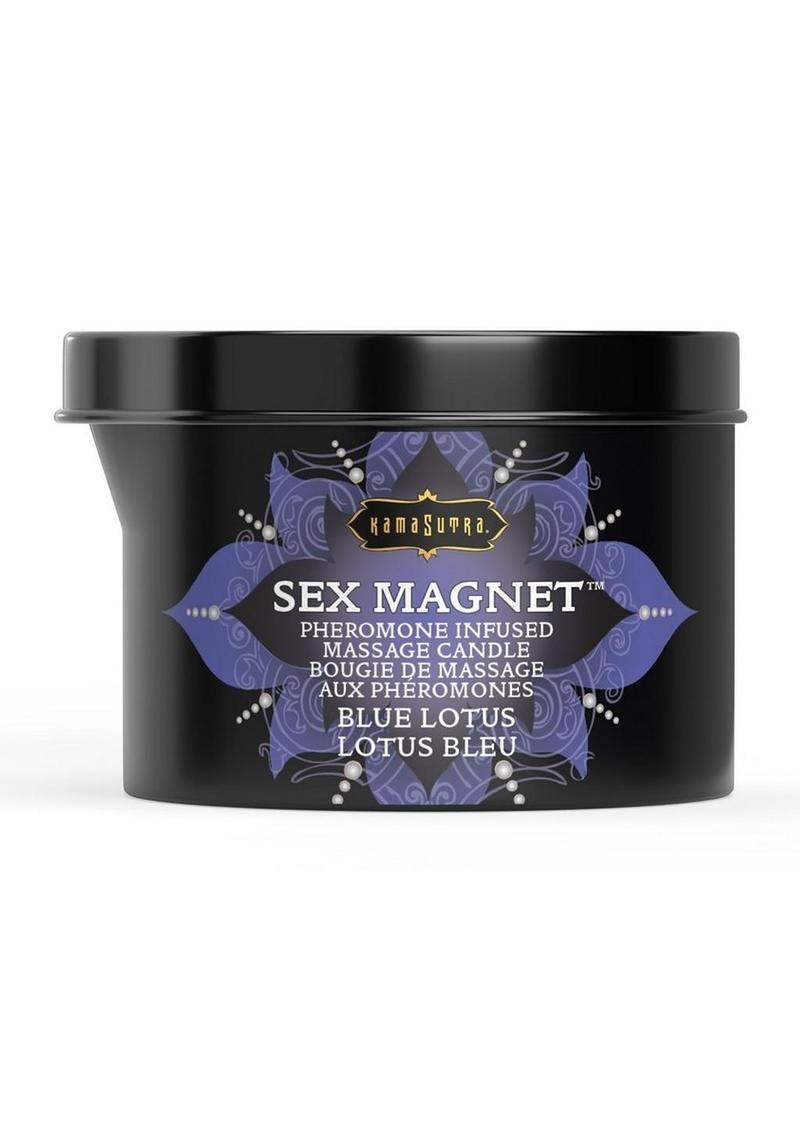 Kama Sutra Sex Magnet Blue Lotus Pheromone-Infused Massage Candle