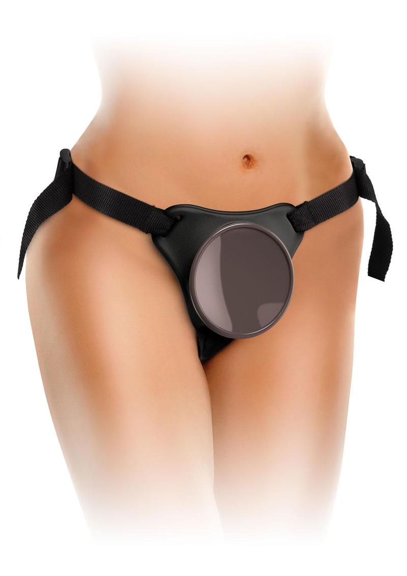 King Cock Deluxe Body Dock Strap-On Kit with Swinging Crown Jewels Dildo