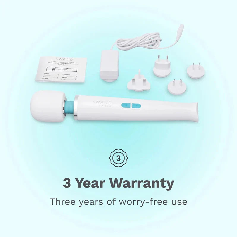 Le Wand Classique Rechargeable Wand Vibrator