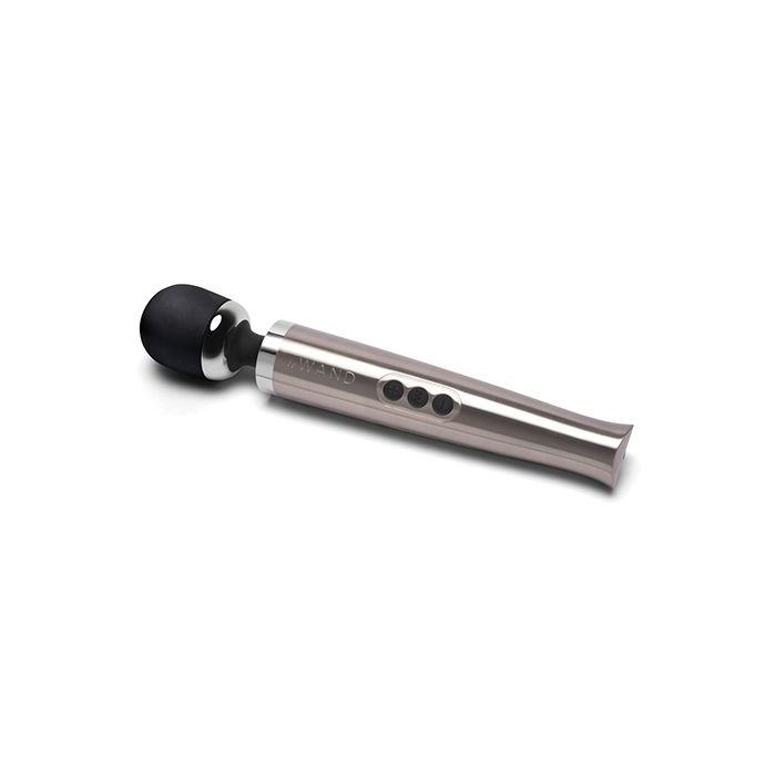 Le Wand Die Cast Rechargeable Vibrating Massager - Silver