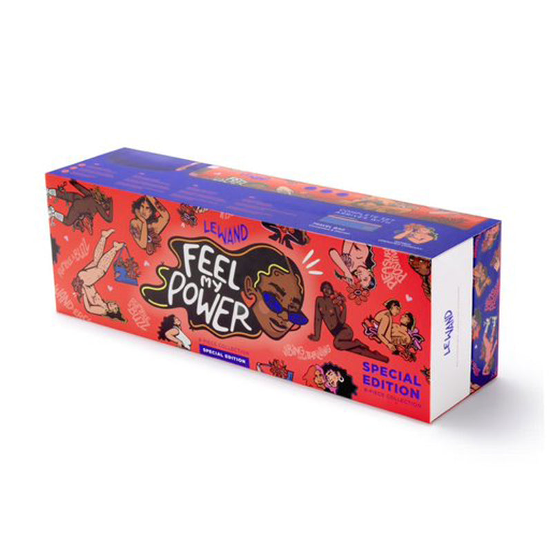Le Wand Feel My Power x Kelly Malka Vibrating Massager
